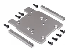 HPI Motor Plate (Gray/4mm)