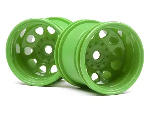 HPI Classic King Wheel Green (2.2In/2Pcs)