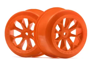 HPI 8-Shot SC Wheel (Orange/2Pcs)