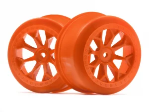 HPI 8-Shot SC Wheel (Orange/2Pcs)