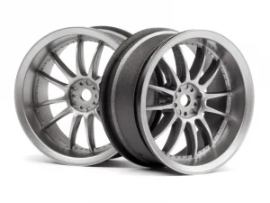 HPI Work Xsa 02C Wheel 26mm Light Gunmental (3mm/2Pcs)
