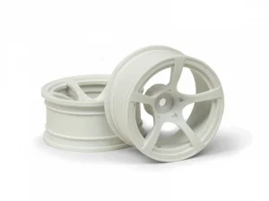 HPI D5 Wheel White (9mm/2Pcs)