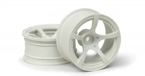 HPI D5 Wheel White (9mm/2Pcs)
