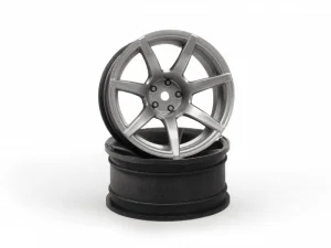 HPI 7Twenty Style55 Wheel Gunmetal (9mm/2Pcs)