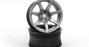 HPI 7Twenty Style55 Wheel Gunmetal (9mm/2Pcs)