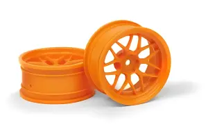 HPI Tech 7 Wheel Orange (6mm/2Pcs)