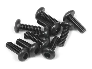 Button Head Screw M2x6mm (Hex Socket/10pcs)