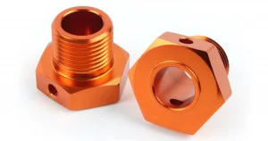 17mm Hex Hub Adaptor (Orange/2pcs)
