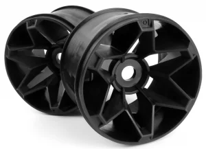 Havok Wheel Black (3.8inx71mm/2pcs)