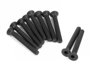 HPI Flat Head Screw M3X25mm (Hex Socket/10Pcs)