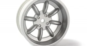 HPI FS-15 Sport 8 Spoke Wheel Silver 26mm - 6mm Offset (2)