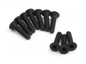 HPI Tp. Flat Head Screw M3X14mm (Hex Socket/10Pcs)