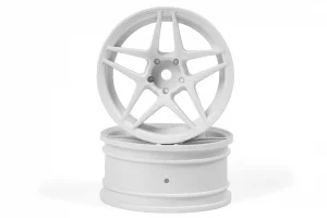 HPI Kansei Astro Wheels White 3mm Offset 26mm (2)