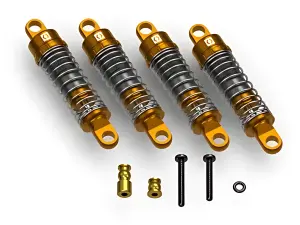 Aluminium Oil-Filled Shock Set (Assembled/4pcs)