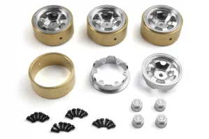 CL-6 Aluminium Wheel 1.2in (Silver/4pcs)