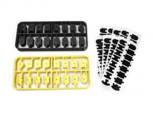 nano-TTR Curb Set - Black and Yellow