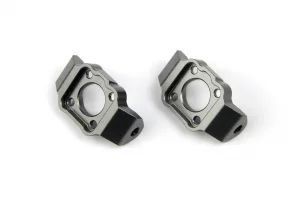 Aluminium C-Hub Set (Gunmetal/2pcs)