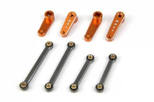 Aluminium Sway Bar Set (Gunmetal/Orange/Front/Rear)