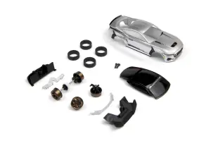 nano-TTR Ford Mustang RTR Spec5 I.Silver - Body