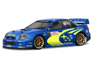 HPI Subaru IMPREZA WRC 2004 Monte Carlo Rally 200mm Bodyshell - Clear (255mm Wheelbase)