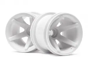 HPI S.S. MT Wheels White Front