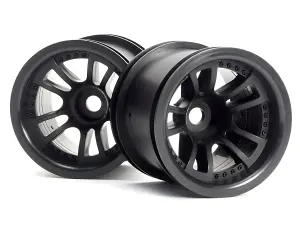 Split 5 Truck Wheel Black - Firestorm - Hex Fit