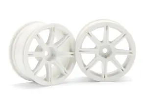 HPI Work Emotion XC8 Wheel 26mm White (3mm Offset)