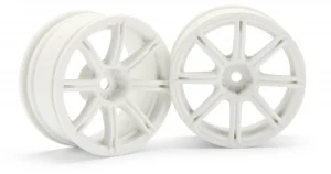 HPI Work Emotion Xc8 Wheel 26mm White (3mm Offset)