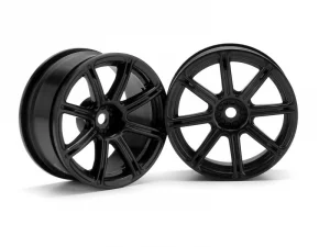 HPI Work Emotion Xc8 Wheel 26mm Black (3mm Offset)
