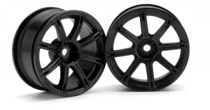 HPI Work Emotion Xc8 Wheel 26mm Black (3mm Offset)