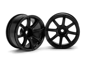 HPI Work Emotion XC8 Wheels - 26mm Black - 6mm Offset - 1 Pair