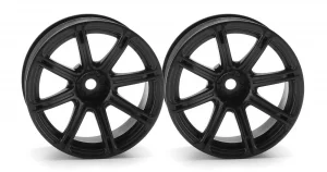 HPI Work Emotion Xc8 Wheel 26mm Black (9mm Offset)