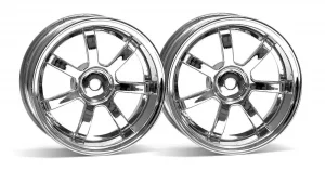 HPI Rays Gram Lights 57S-Pro Wheel Chrome (6mm Offset)