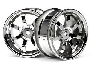 Mag 7 Wheels 26mm Chrome 0mm Offset