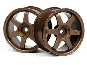 TE37 Wheel 26mm Bronze 0mm Offset for Std TC Tyres