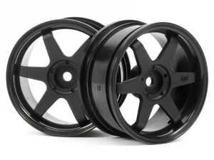 TE37 Wheel 26mm Black (3mm Offset)