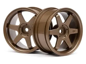 TE37 Wheel 26mm Bronze 3mm Offset for Std TC Tyres
