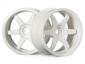 TE37 Wheel 26mm White (6mm Offset)