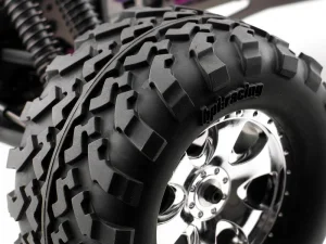 GT2 Tyre S Compound On Warlock Wheel Chrome 17mm Hex (Savage)