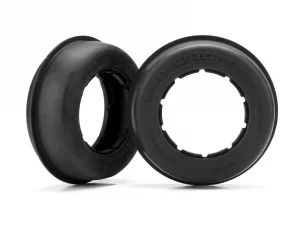 HPI Sand Buster Rib Tyres - M Compound - HPI Baja 5T Front - 1 Pair