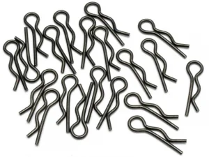 HPI Black Body Clips (Pk 20)