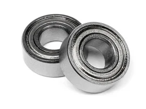 Ball Bearing 5X11X4mm Steel Shielded (2Pcs)