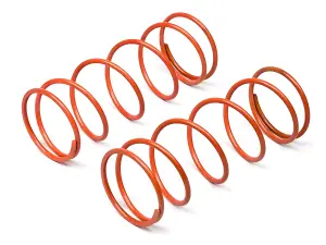 Big Bore Shock Spring (Orange, 60mm, 98Gf, 2 Pcs)