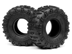 HB Sedona 2.2 Crawler Tyres - White (2)