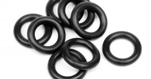 O Ring 6x9.5x1.9mm (8Pcs) (Black)