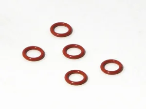 Silicon O-Ring SS-045 (Red) 4.5x6.6mm (5Pcs)