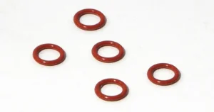 Silicon O-Ring SS-045 (Red) 4.5x6.6mm (5Pcs)