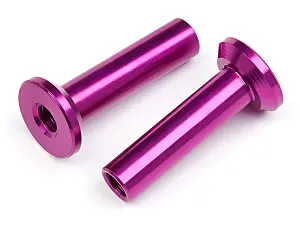 HPI Steering Arm Post (Purple/2Pcs)