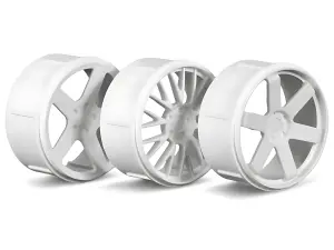 Wheel Set (White)(Micro RS4)