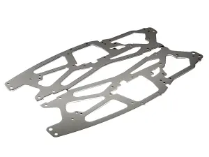 Main Chassis Savage Bright Aluminium 2.5mm 2Pcs